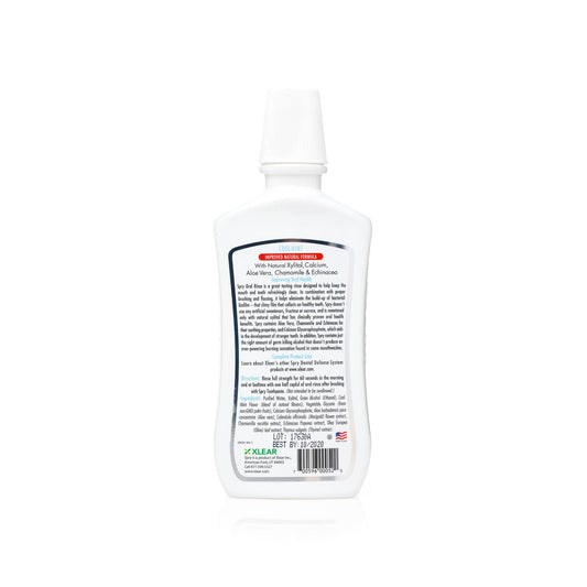 Spry Mouthwash Pack of 2 with enamel support and non-GMO label