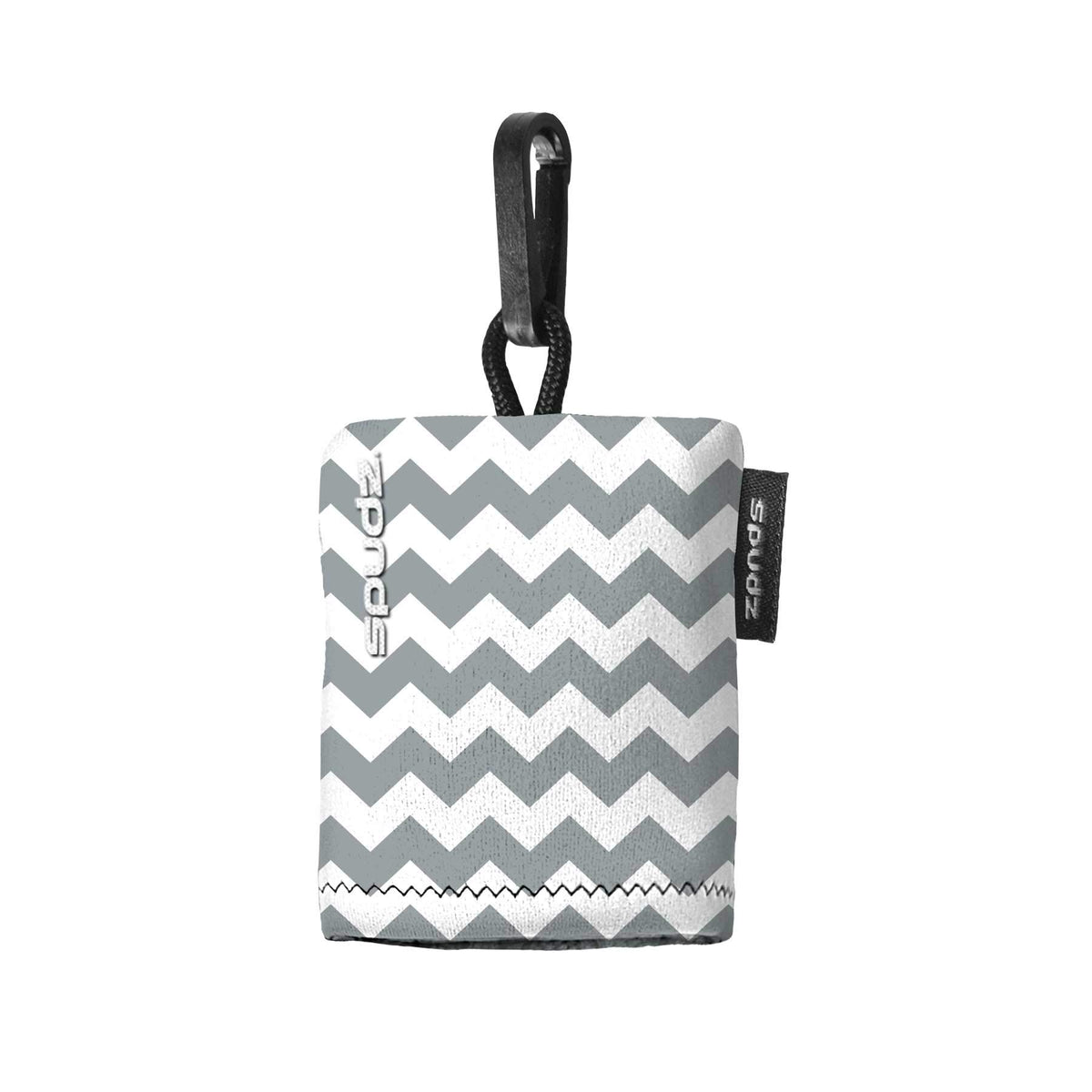Spudz 10x10 gray chevron microfiber cleaning cloth