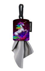 SPUDZ Classic microfiber lens cleaner in clip-on pouch