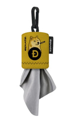 SPUDZ Classic microfiber cloth in clip-on pouch (6x6 inches)