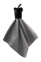 SPUDZ Classic Microfiber Lens Cleaner inside its clip-on travel pouch