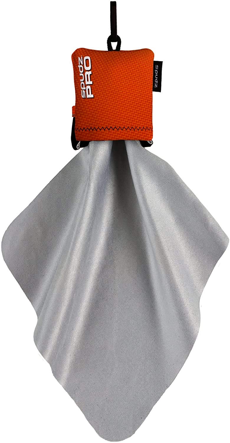 Weatherproof neoprene pouch with flip-close design for SPUDZ Pro