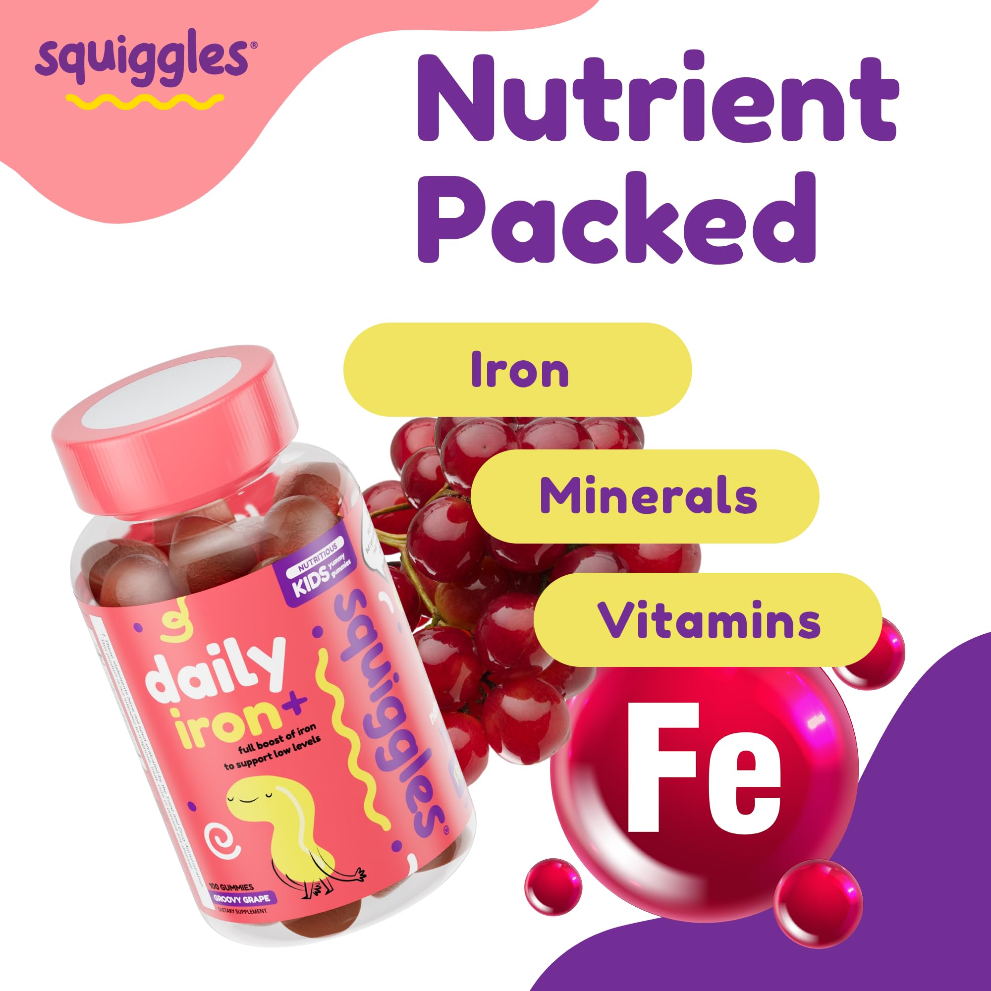 Vegan and low sugar badge on packaging