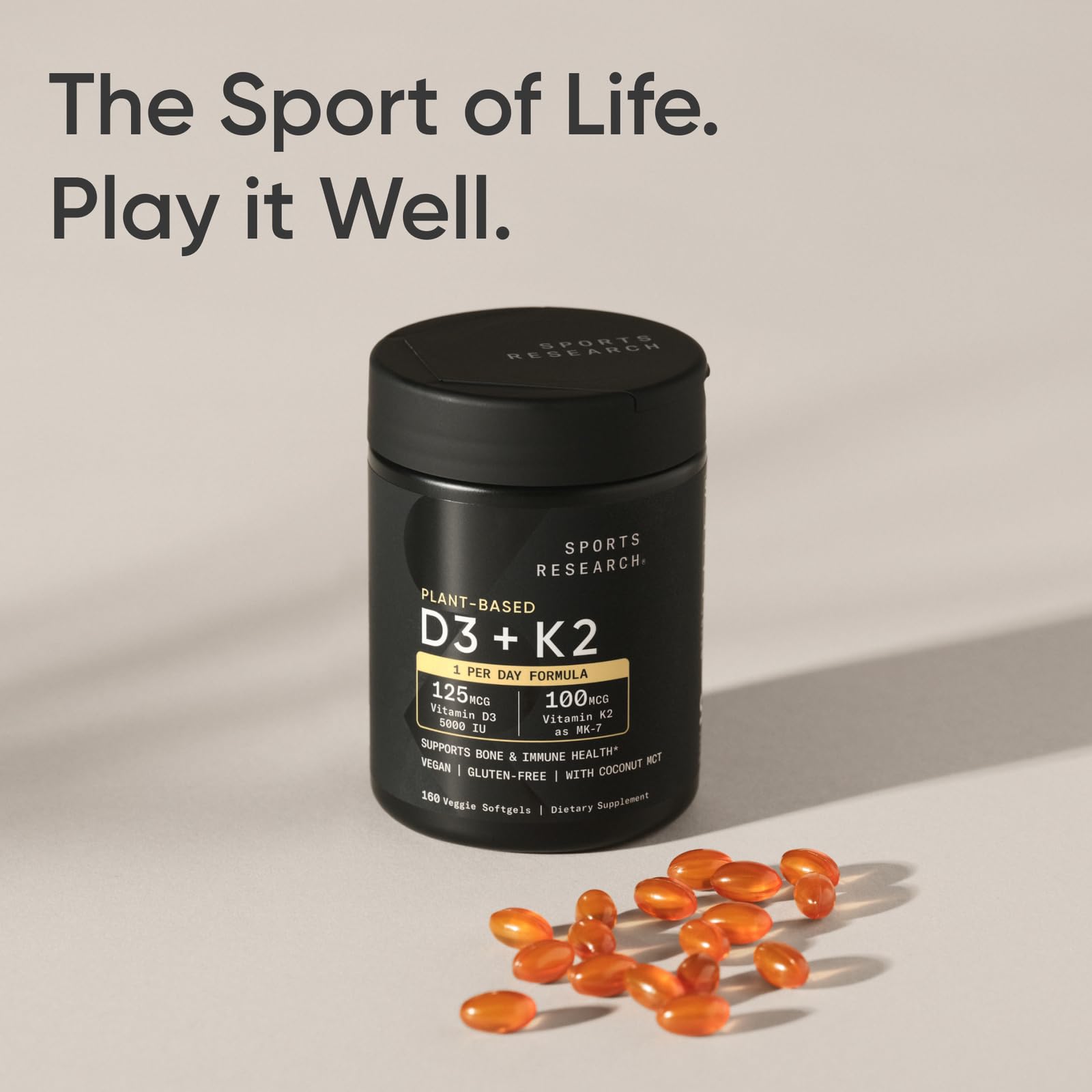 Turmeric powder in the outer softgel shell