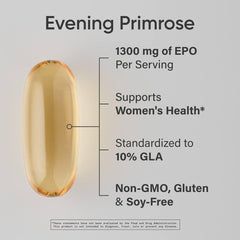 Evening Primrose Oil softgels for women's health