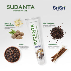 Herbal Sudanta toothpaste with natural ingredients image
