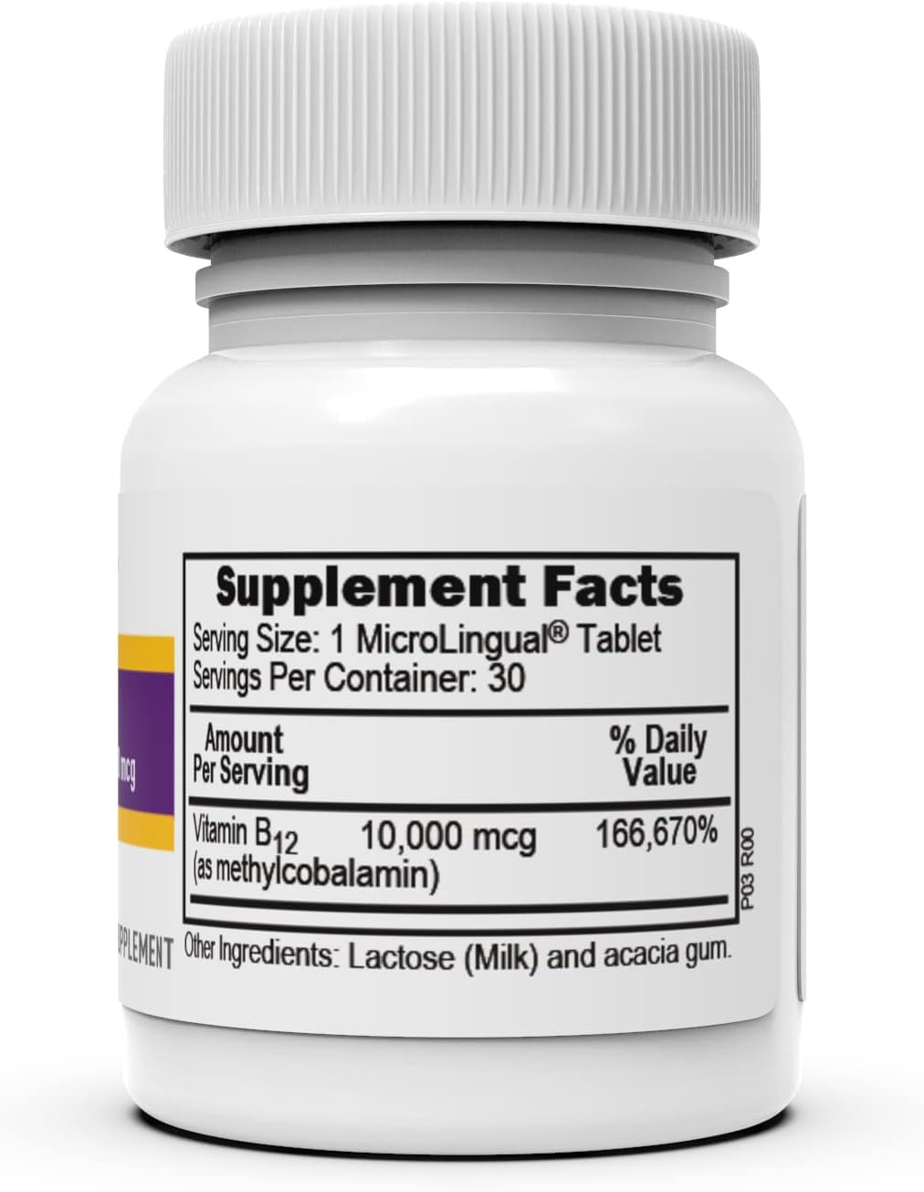 Packaging of Superior Source No Shot B-12 10000 mcg