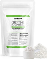 SSP Creatine Monohydrate 500g unflavored powder pouch