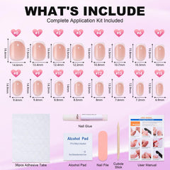 St. Friends adhesive tabs for quick removal and styling.