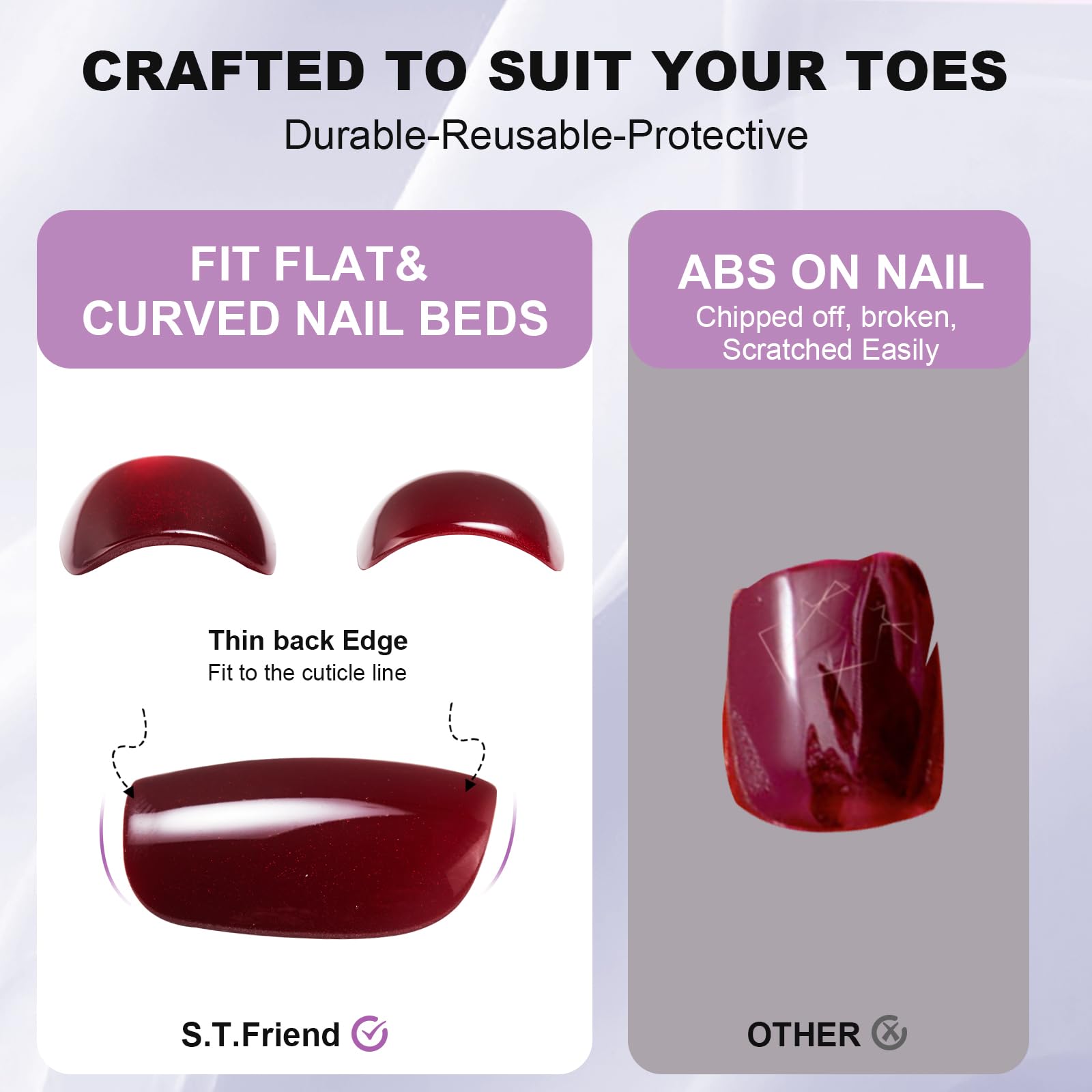 S.T. Friends adhesive tabs offer flexible reuse and simple redesigns