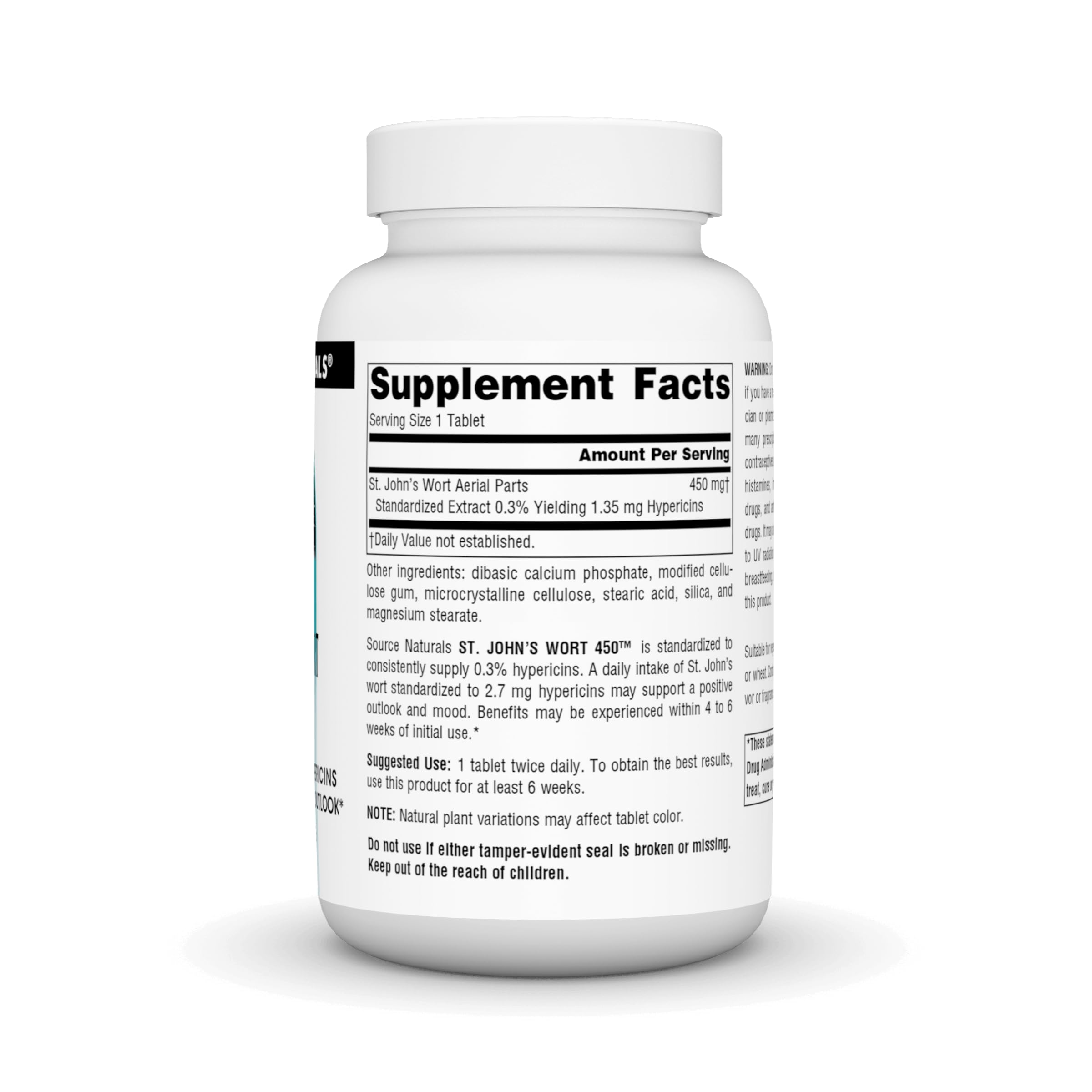 Illustration showing daily dosage: take one tablet twice daily