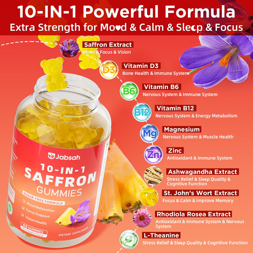 St. John's Wort, Ashwagandha and L-Theanine blend