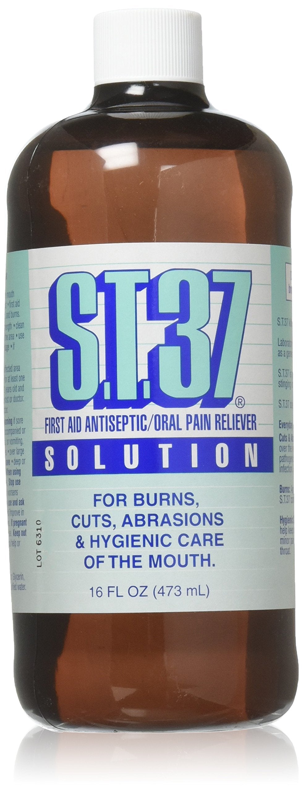 S.t.37 Mouth Pain Relief Solution bottle 16 oz