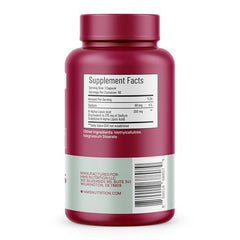 Supplement facts panel for R-Lipoic Acid 300mg