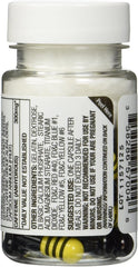 Close-up of STACKER 2 Yellow Hornet bottle cap and label