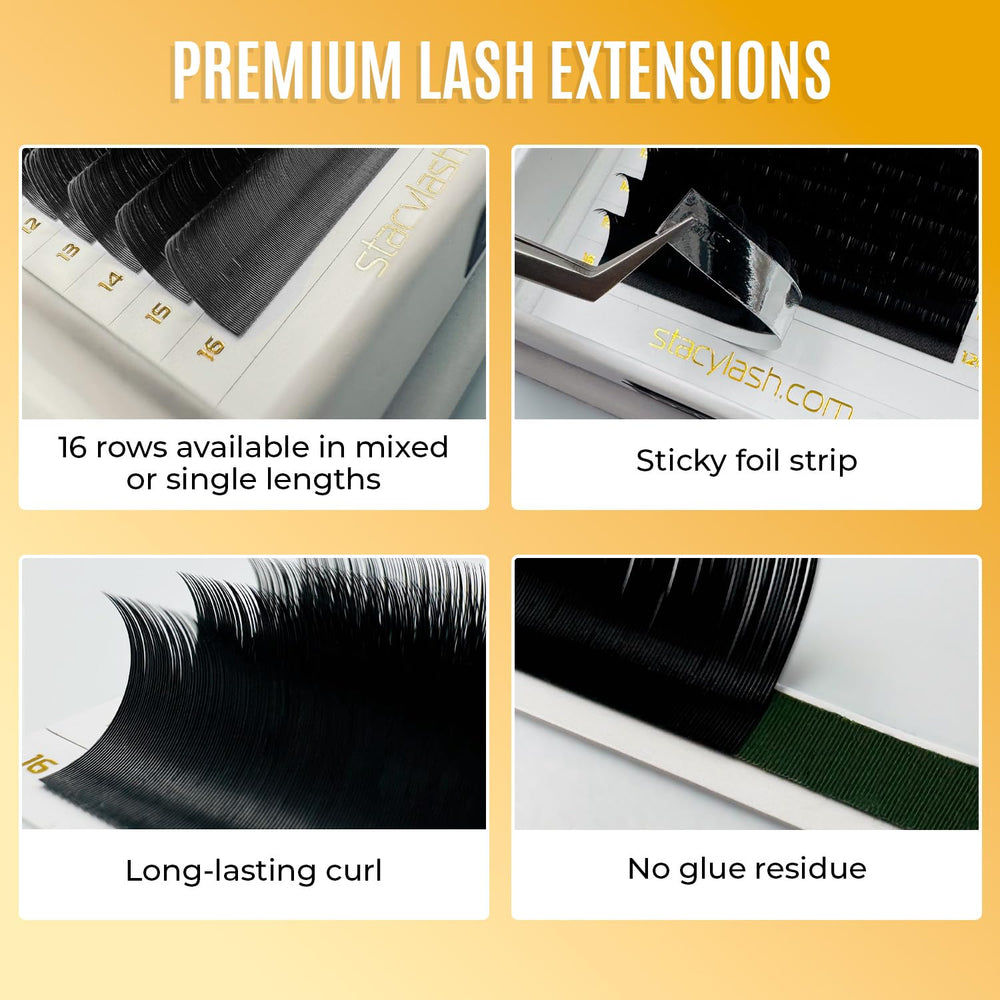 Stacy LASH DD curl mink lashes closeup highlights soft, lightweight extensions for comfortable wear