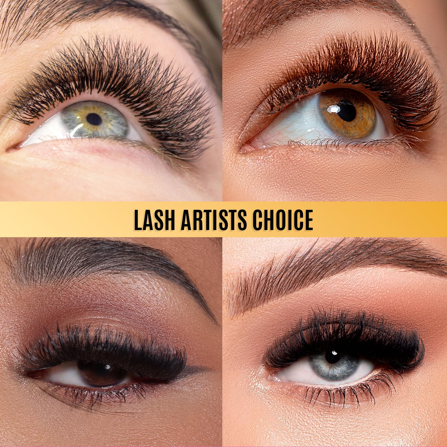 STACY LASH lash trays offer versatile lengths and curls for customization.