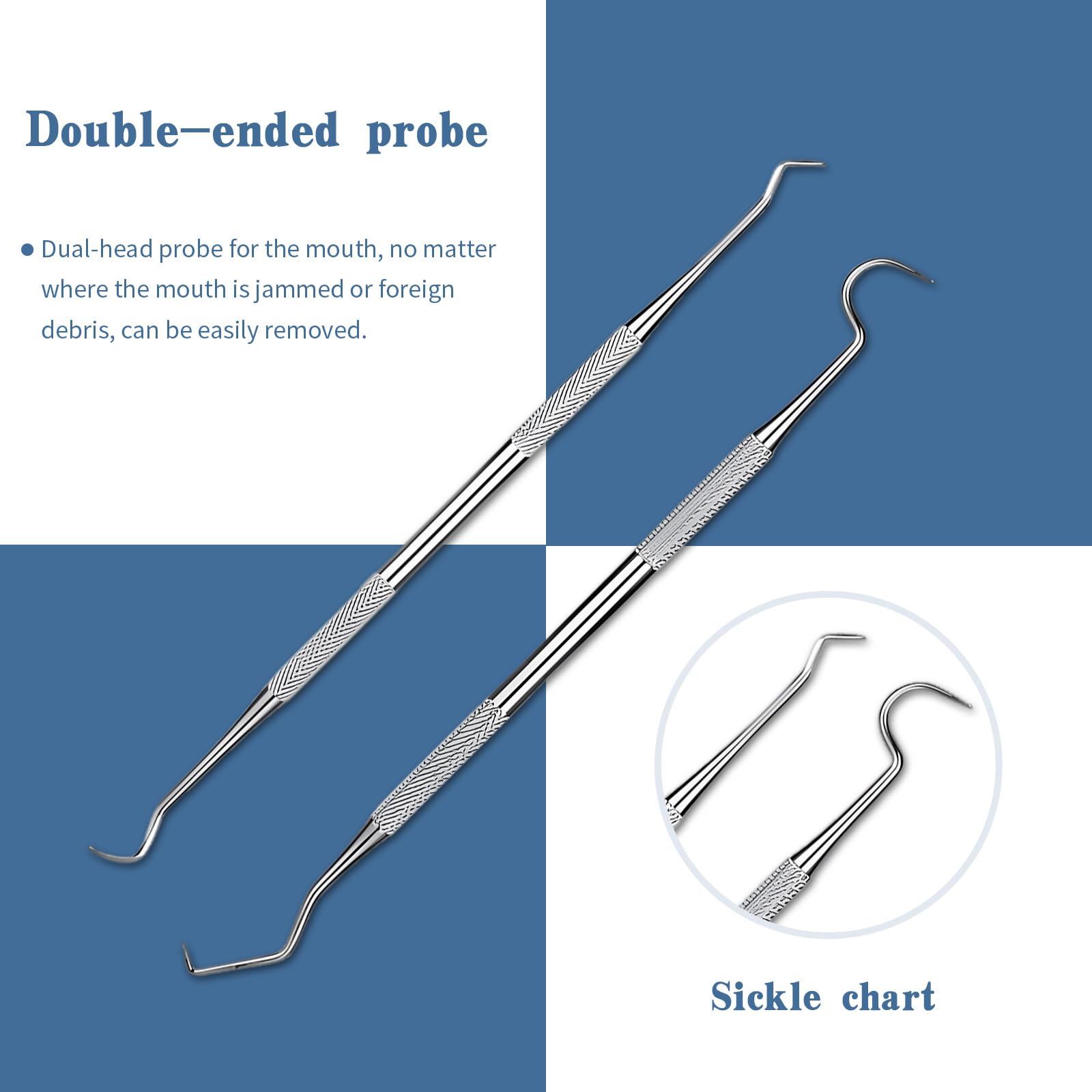 Professional stainless steel dental instruments