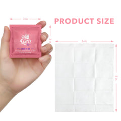 Stall Mates unscented travel single wipe for sensitive skin.