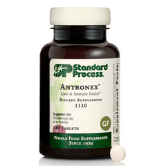 Standard Process Antronex bottle on white background