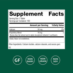 Standard Process Antronex tablets close-up highlighting easy-to-swallow tablets