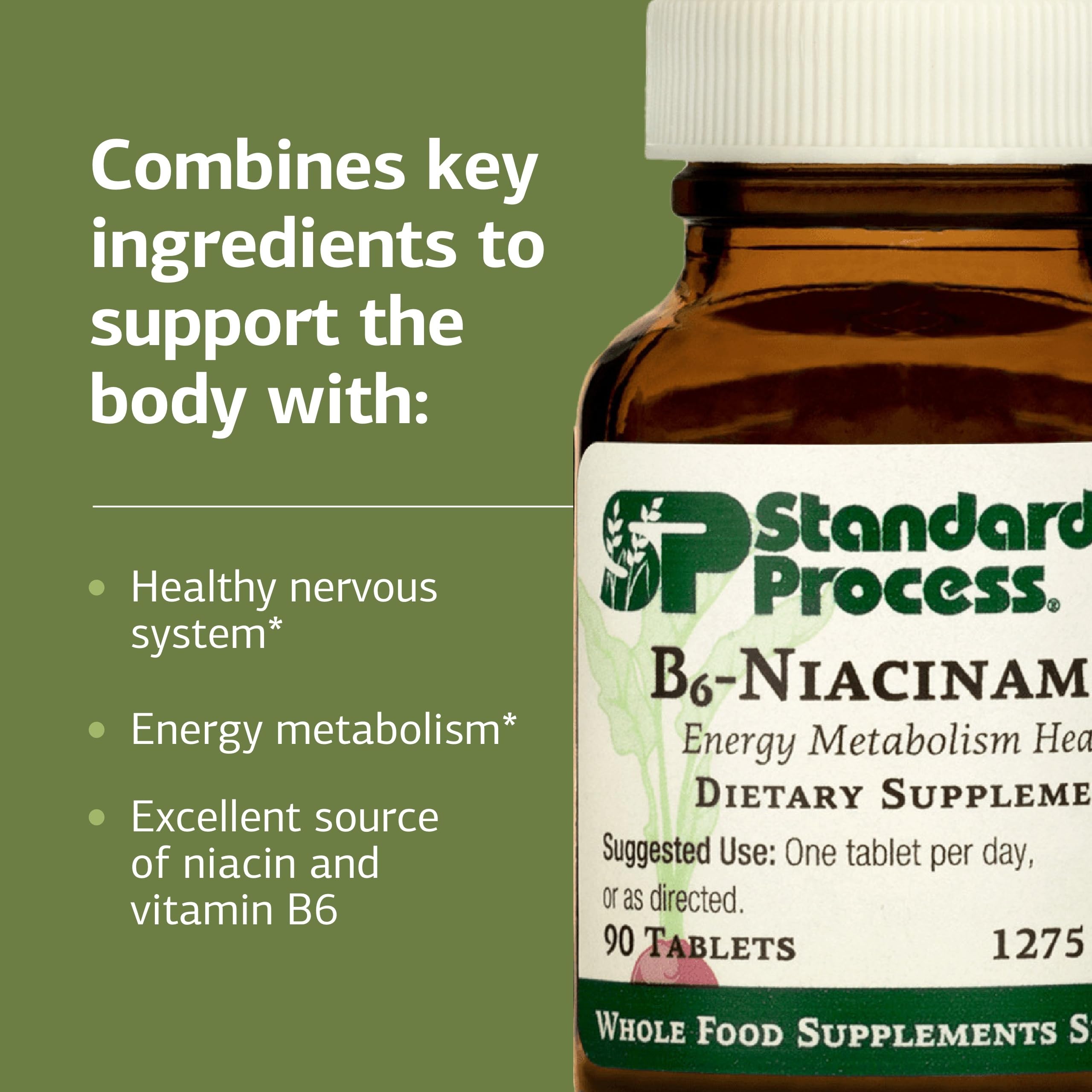 Graphic illustrating energy metabolism and heart health support