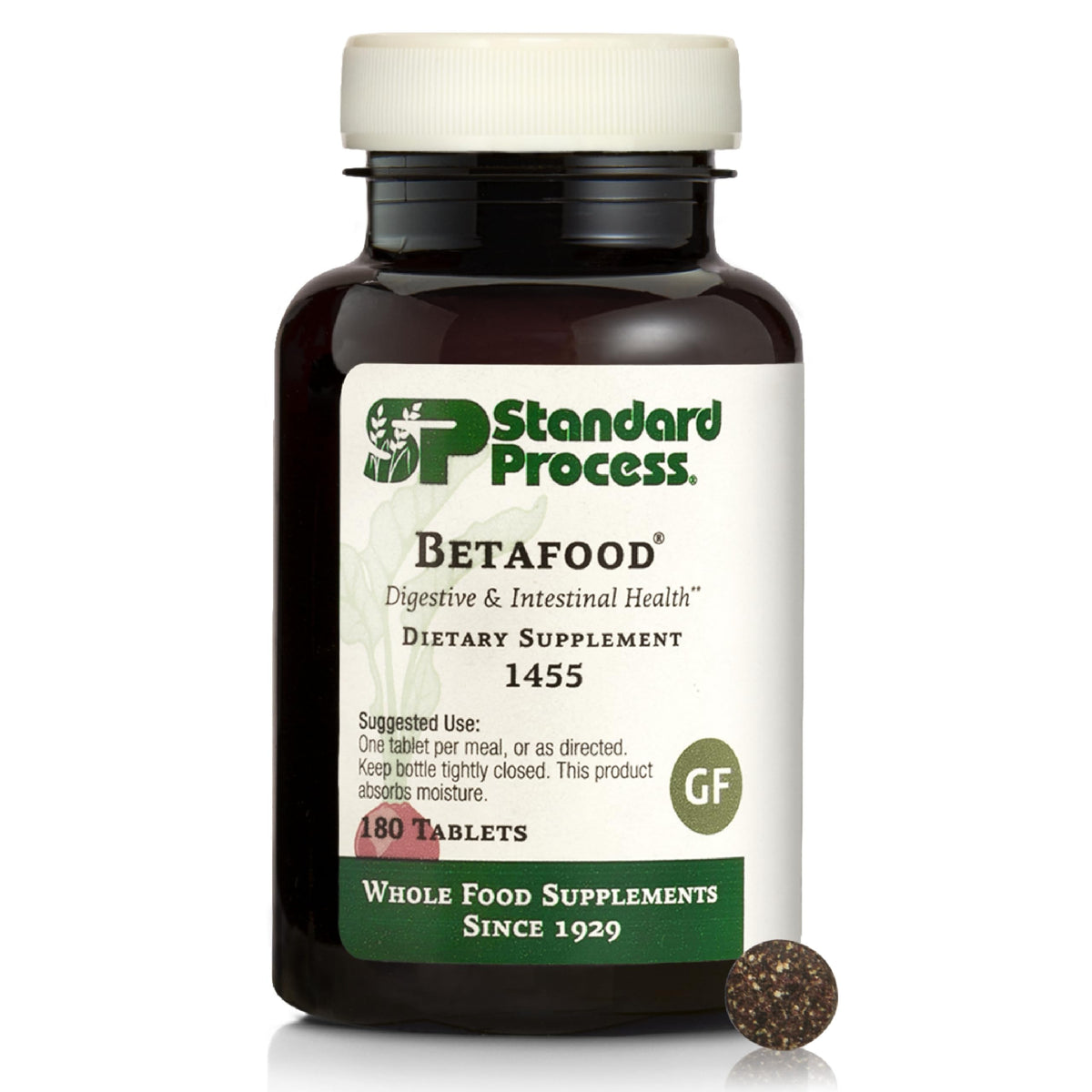 Betafood digestive and liver health packaging (180 tablets)