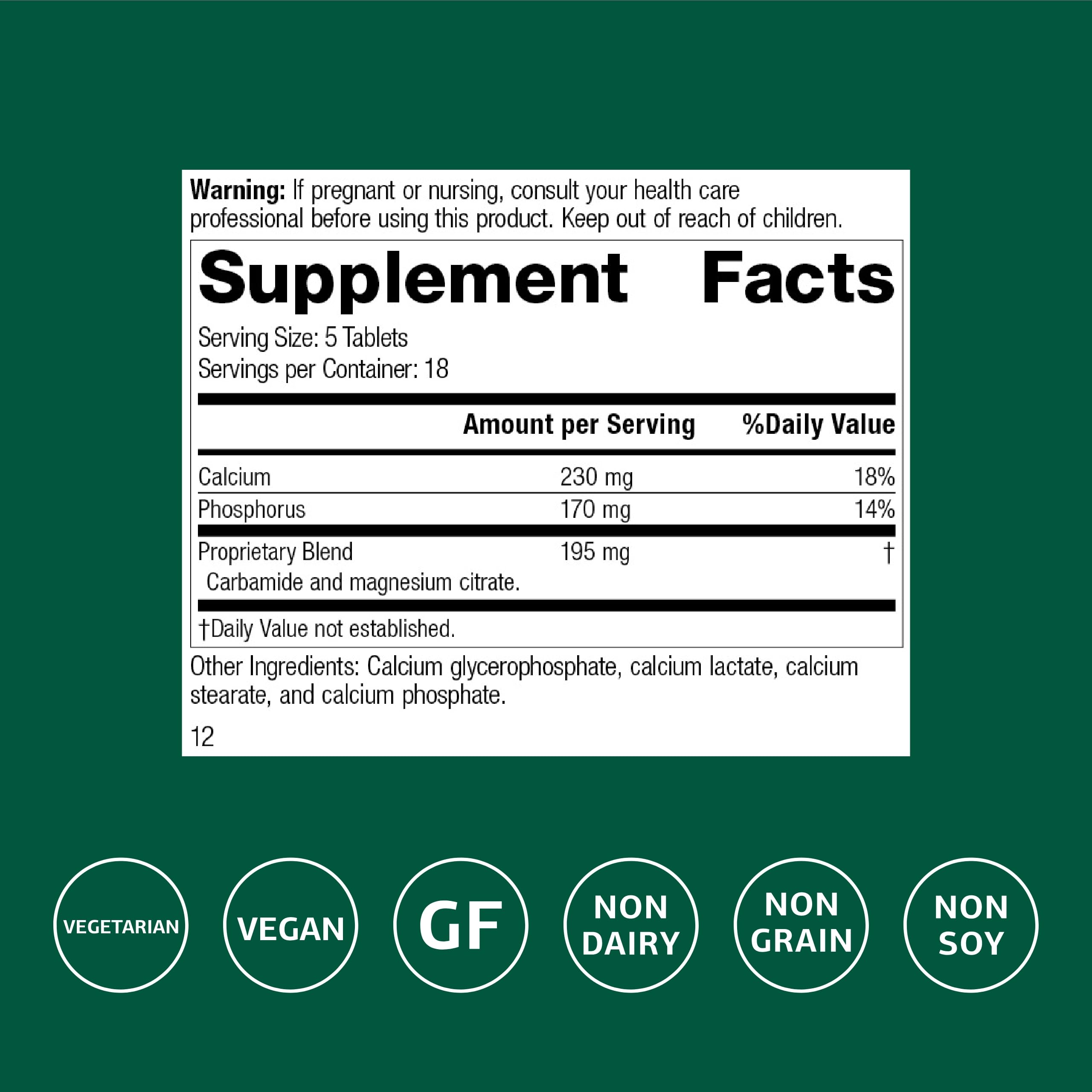Calsol tablets displayed to show dosage reference