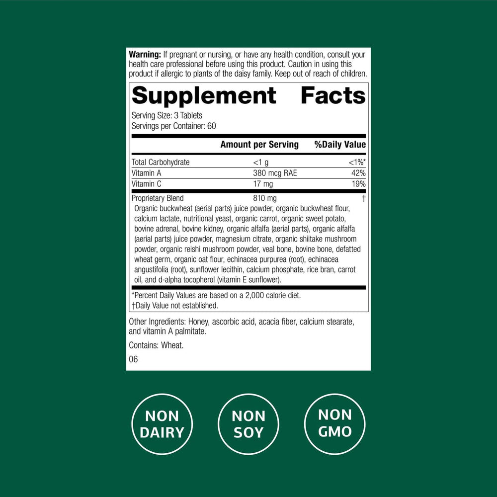 Cataplex A-C-P tablets in bottle