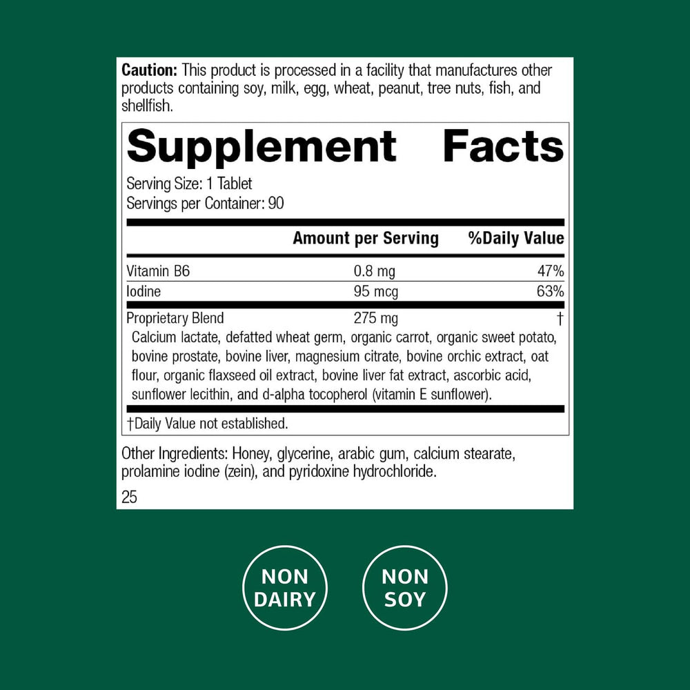 Cataplex F bottle close-up