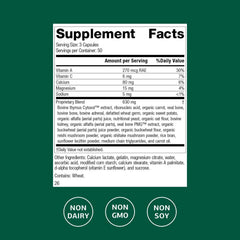 Standard Process Congaplex capsules close-up for easy daily dosage.