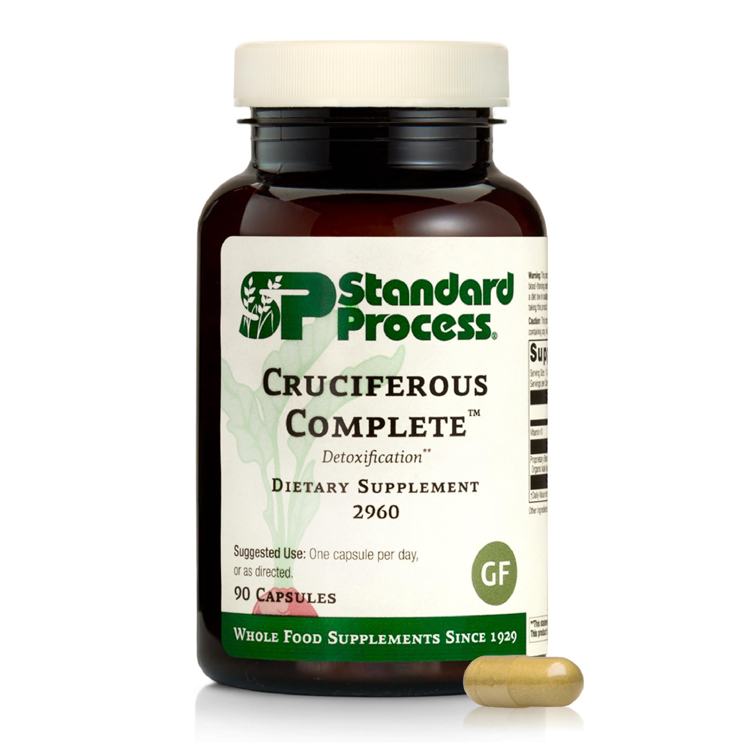 Standard Process Cruciferous Complete bottle and label
