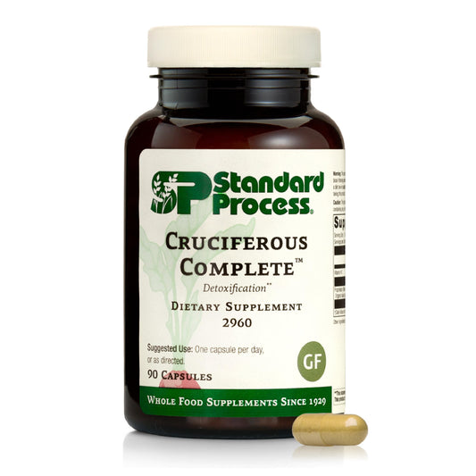 Standard Process Cruciferous Complete bottle and label