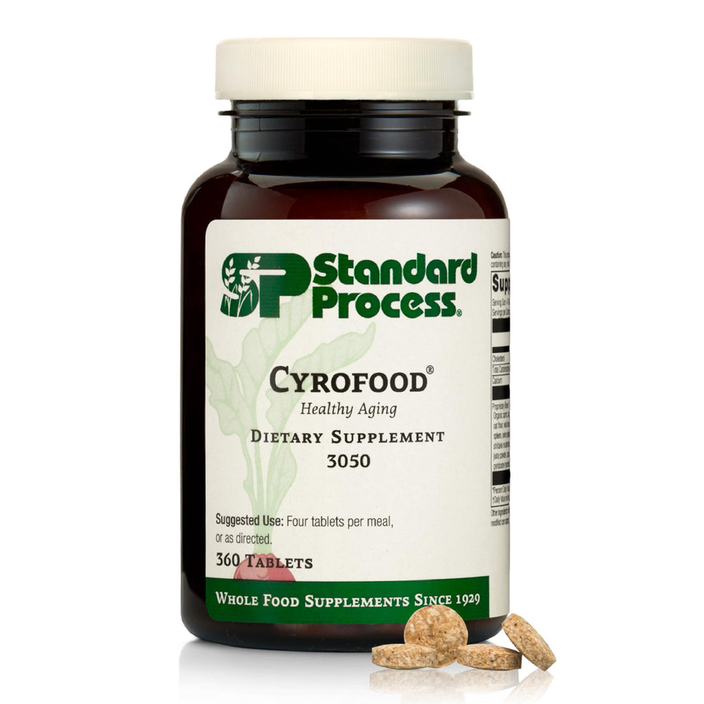 Cyrofood 360 tablets bottle front view