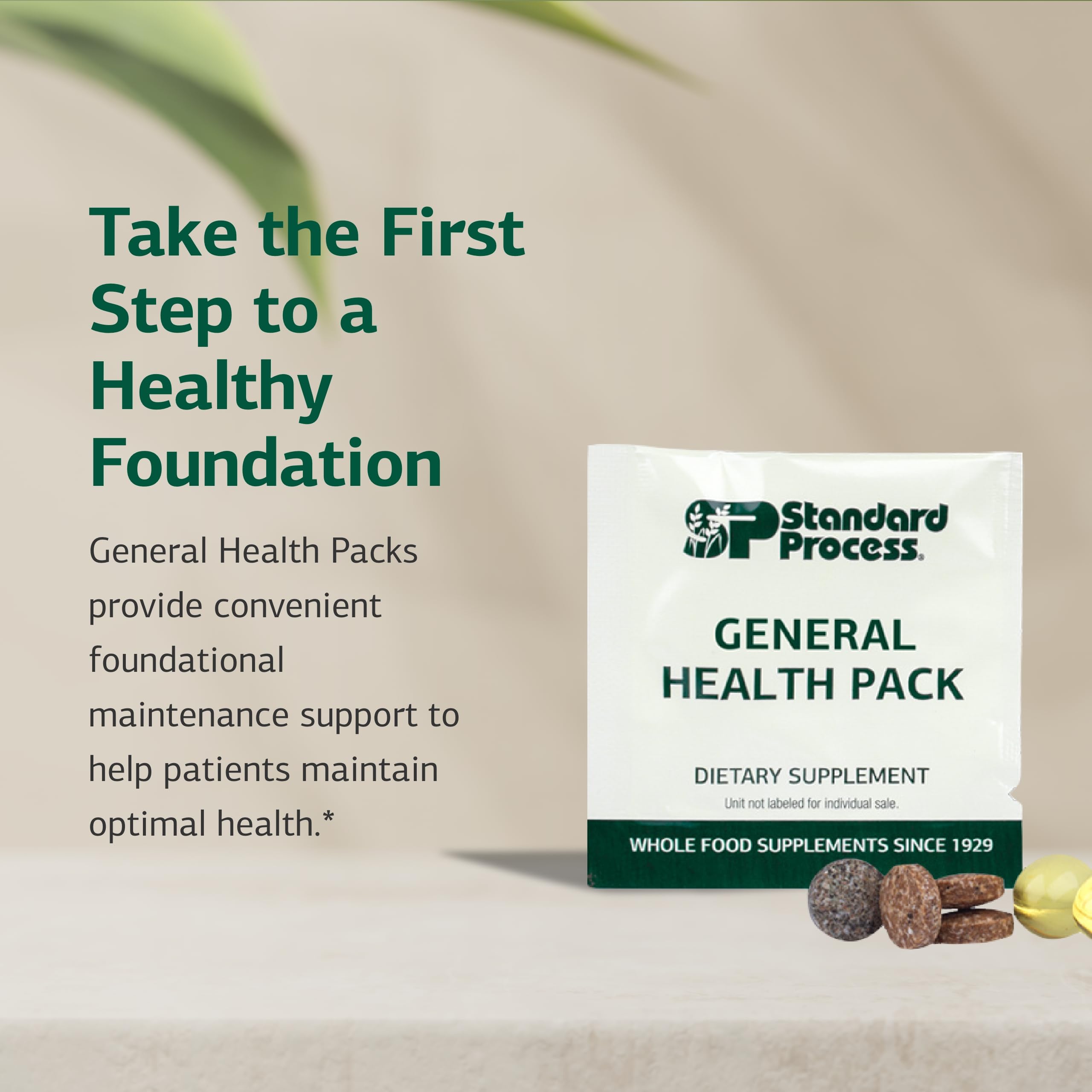 Close-up of Catalyn tablets included in the General Health Pack