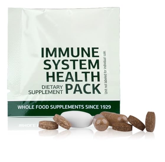 Immuplex supplement bottle included in the health pack