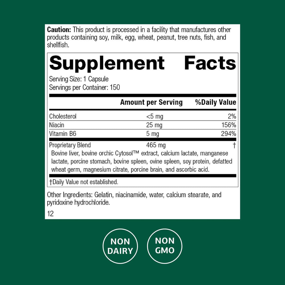Orchex 150 Capsules bottle - capsule close-up