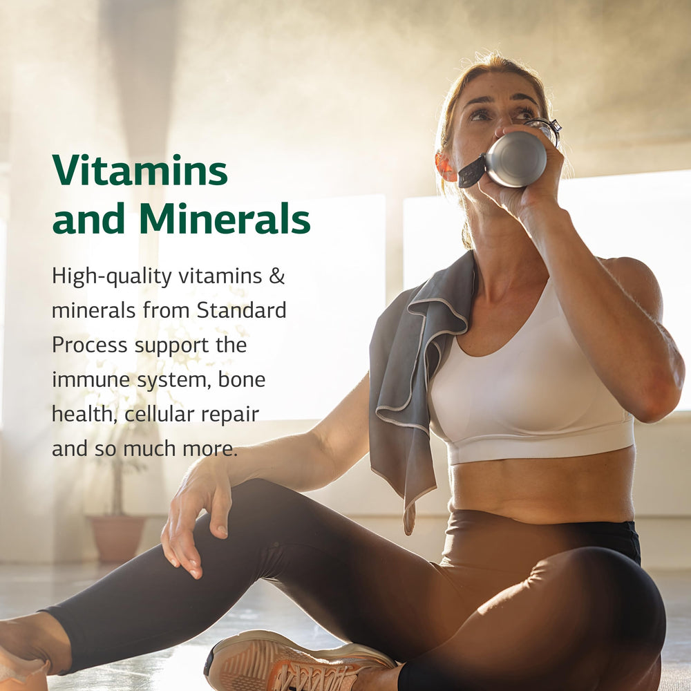 Standard Process Organically Bound Minerals USDA Organic seal on packaging