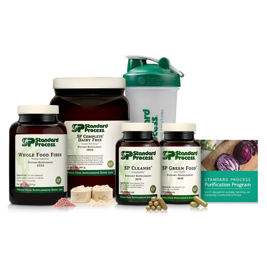 Standard Process Purification Kit 21-Day Dairy Free with Whole Food Fiber