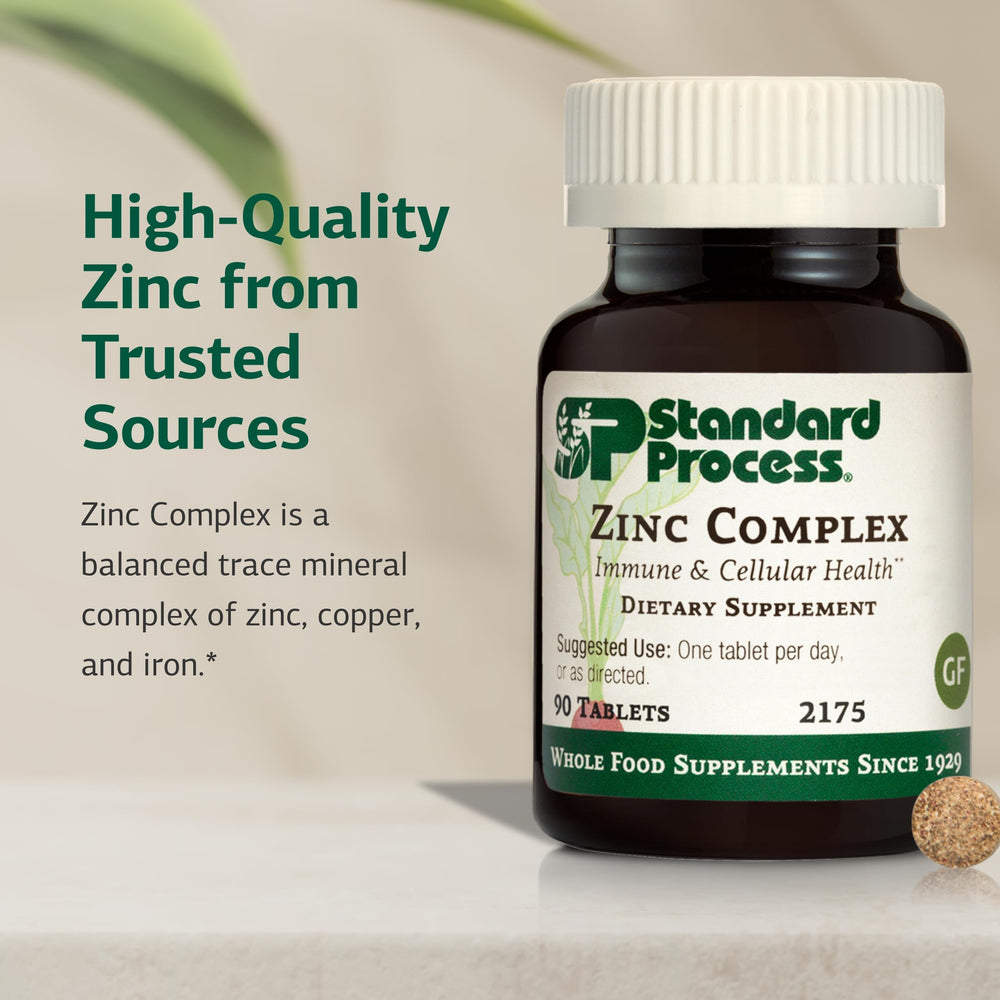 Zinc, copper, and iron minerals supporting cellular energy