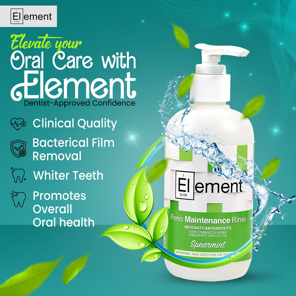 Paraben-free mouthwash label for Stannous Fluoride Mouthwash