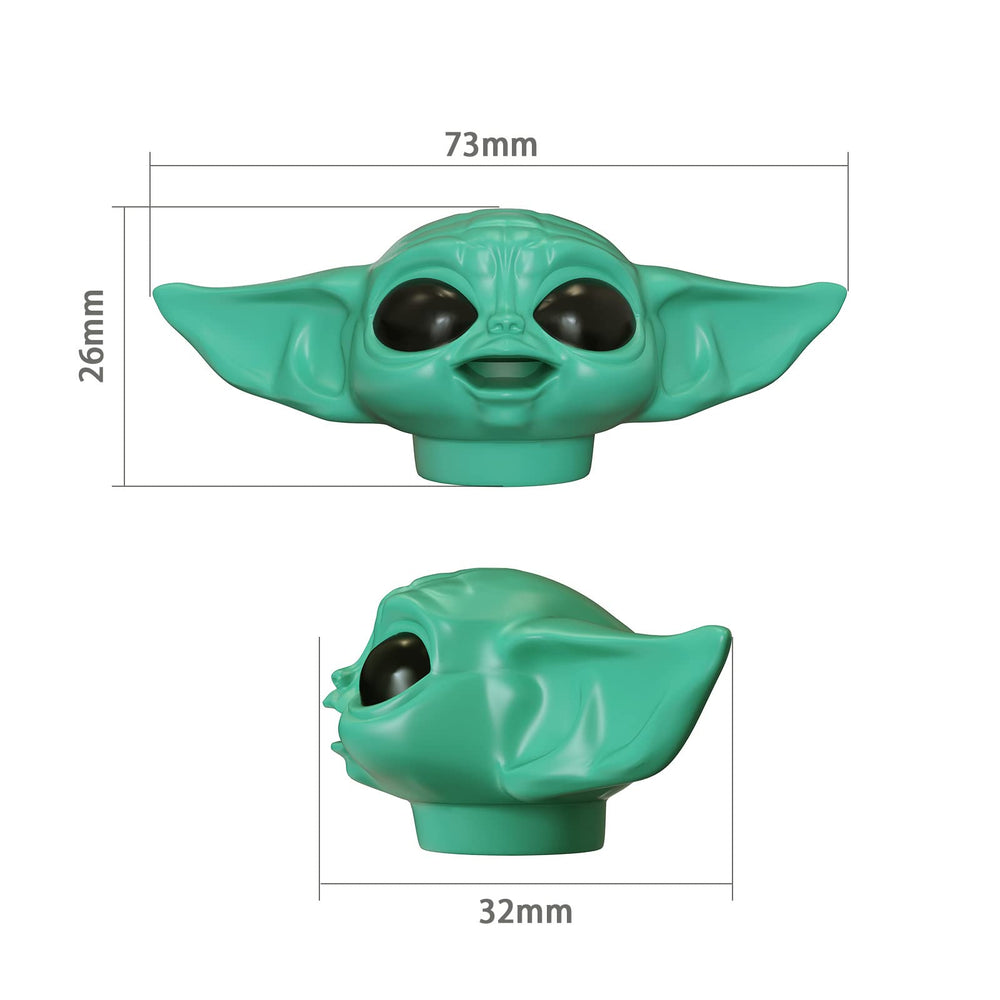 Star Wars themed gift box featuring Baby Yoda toothpaste topper