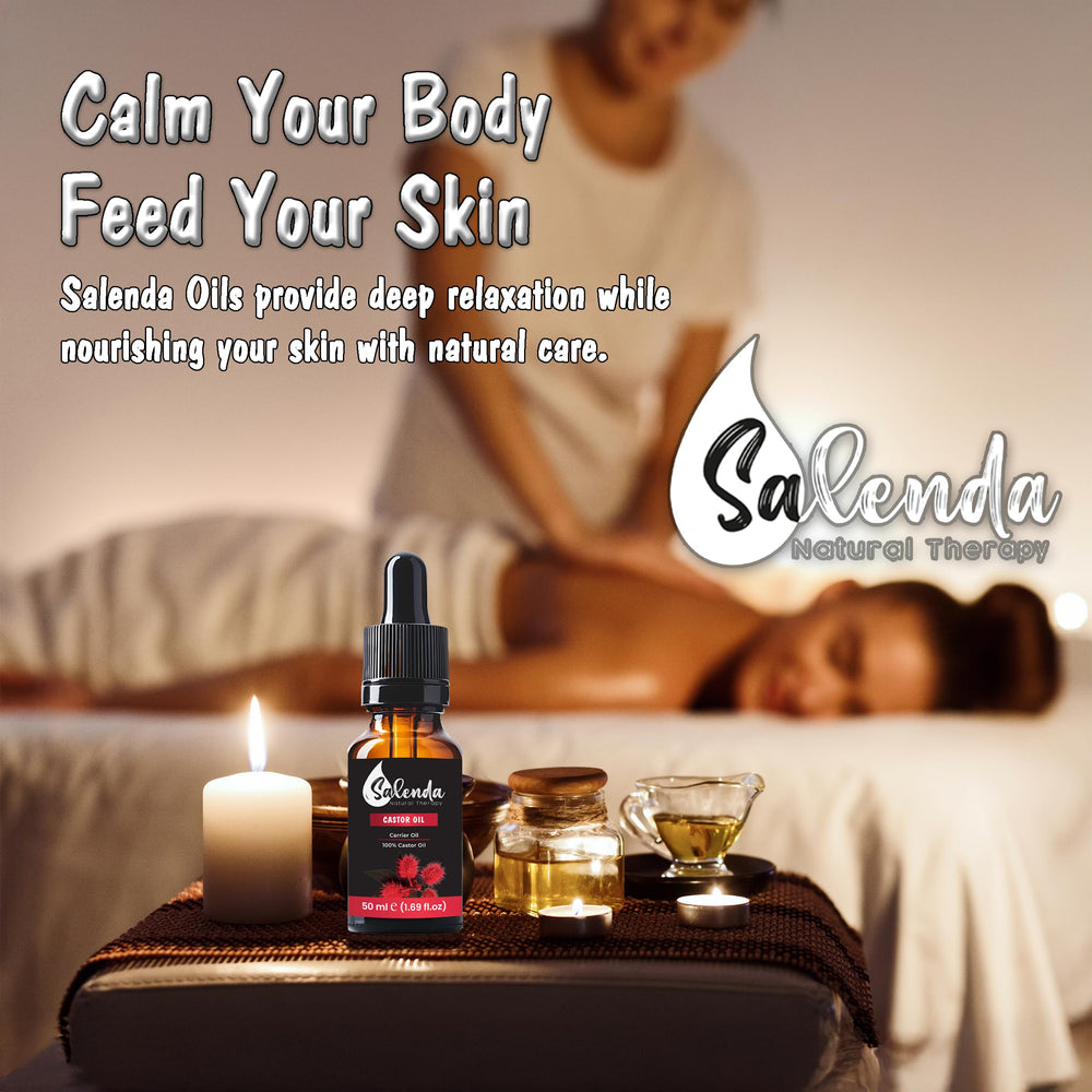 Salenda Castor Oil starter kit packaging