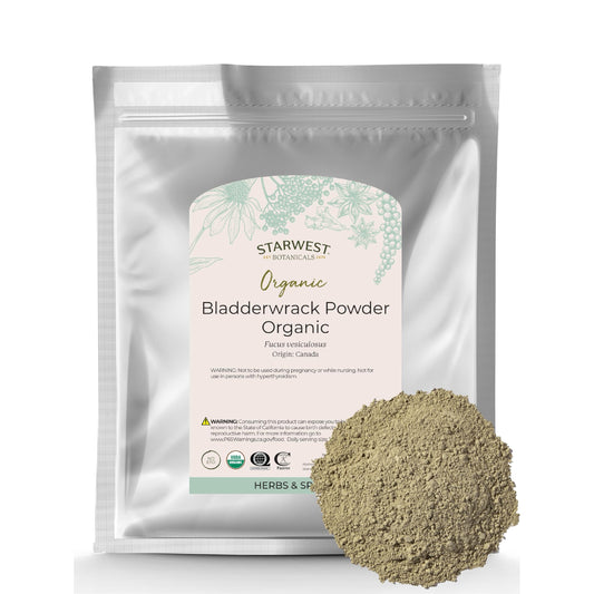 Starwest Botanicals dried bladderwrack powder 1 lb bulk bag