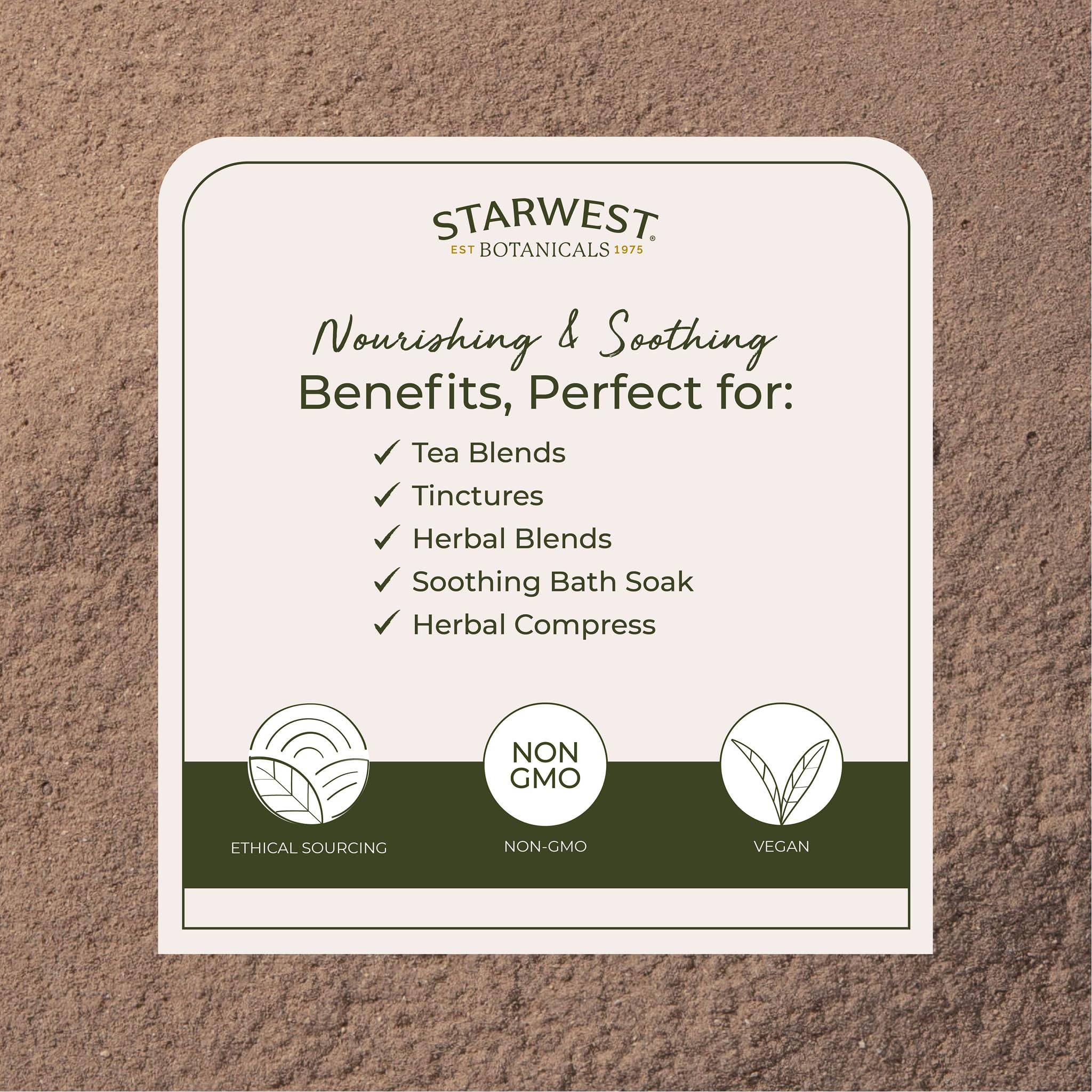Burdock root powder as an ingredient for cooking soups and stews