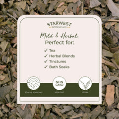 Ginkgo leaf used in tea and herbal blends