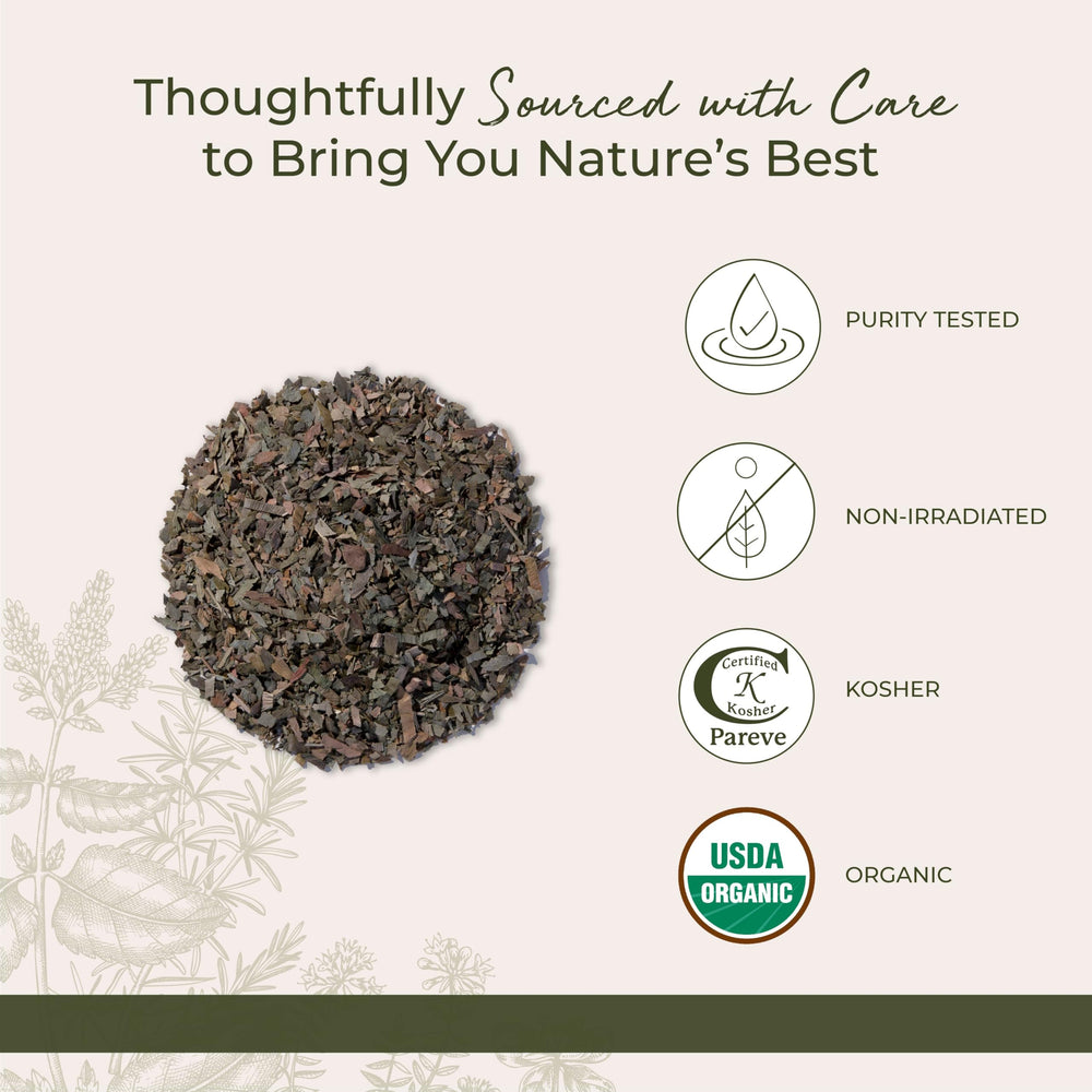 USDA Organic and non-GMO ginkgo leaf with clean processing