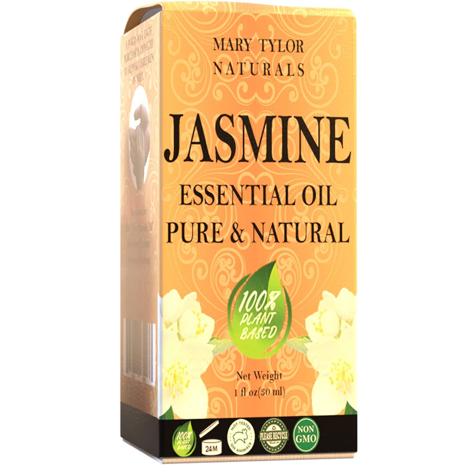 Steam-distilled Jasminum Grandiflorum petals for Jasmine Essential Oil