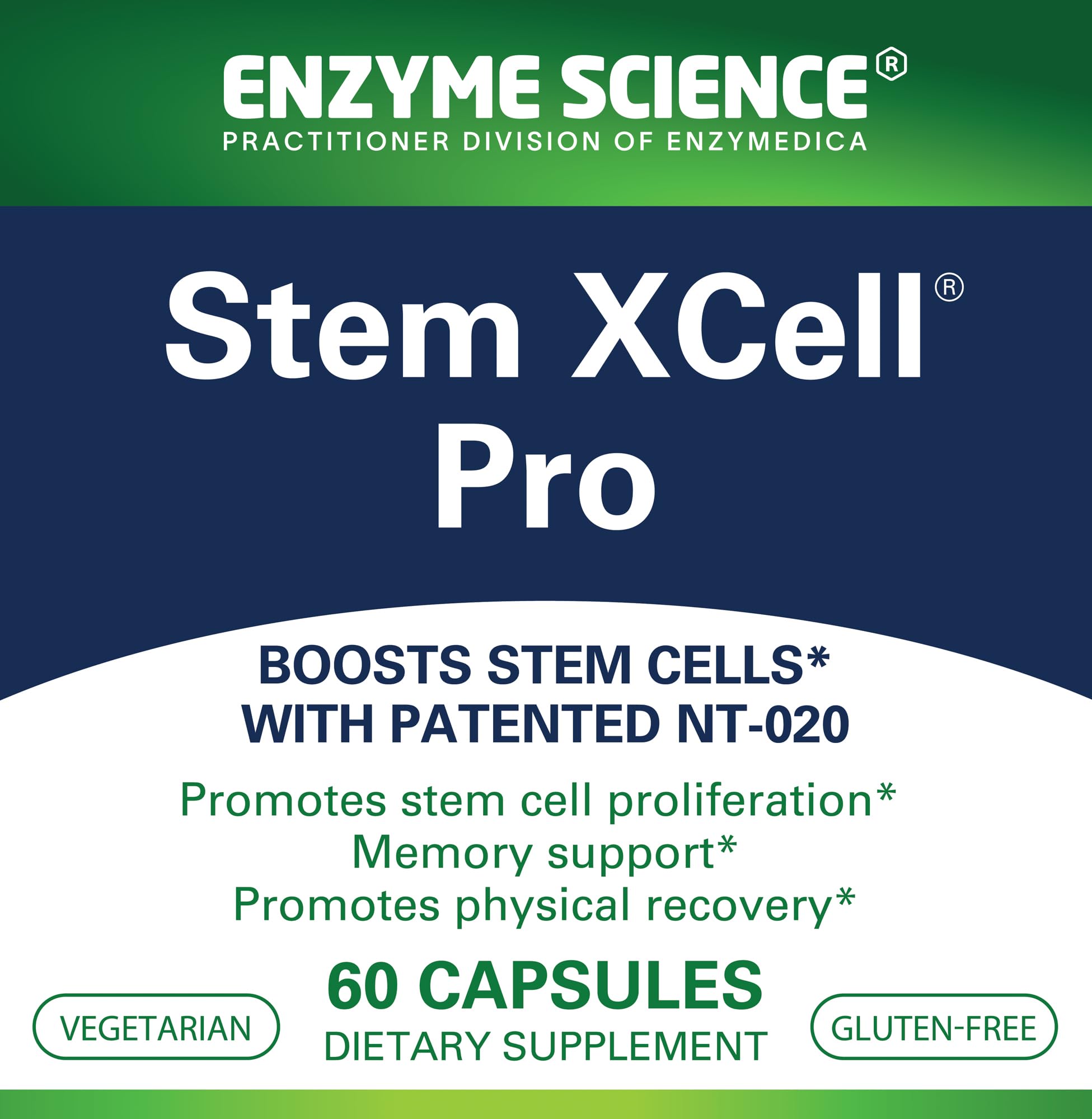 Stem XCell Pro capsules displayed next to bottle