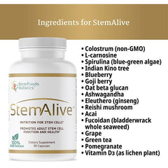 StemAlive product on a clean white surface